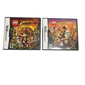 Lego Indiana Jones 1 & 2 The Original Adventures & The Adventure Continues DS